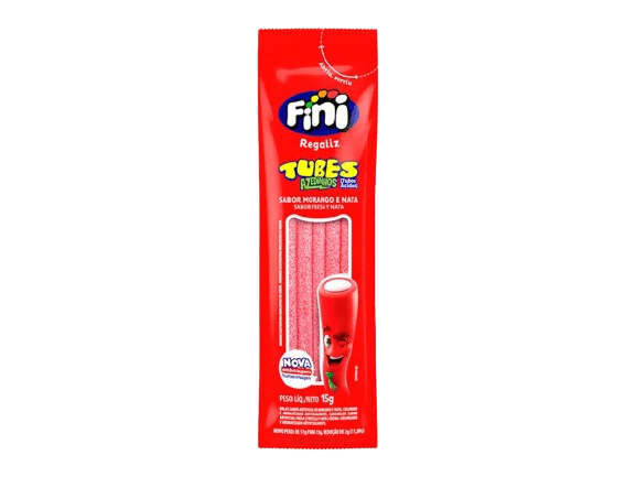 Fini tubes Morango 15g